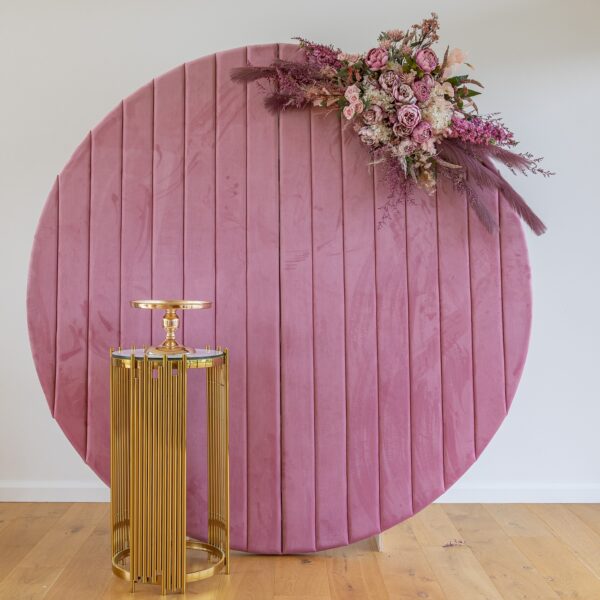 Valentina pink velvet backdrop