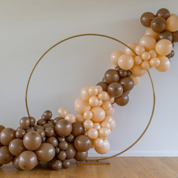 Ariana gold hoop