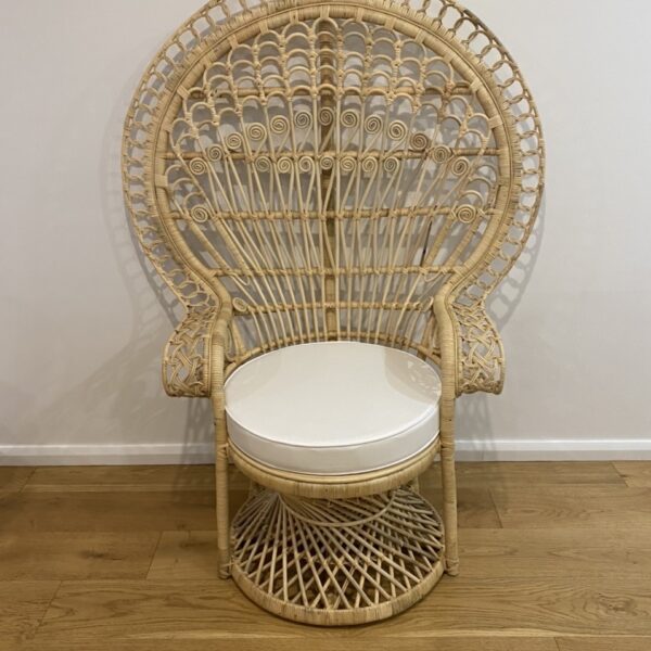 Peacock chair - nude